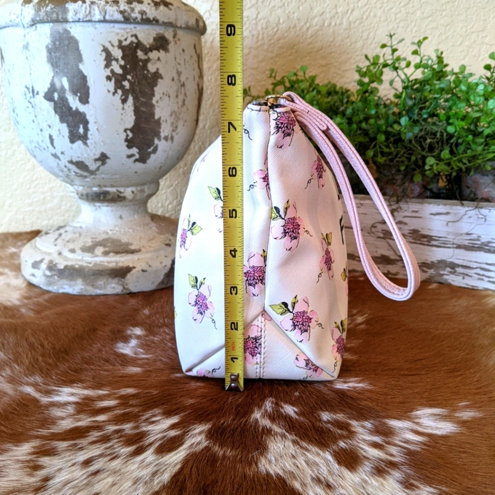 Vtg Betsey Johnson Live Life in Bloom Cosmetic Bag - Picture 3 of 8